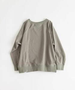 新品 NOWHAW military wok sweat shirt ミリタリー クルーネック スウェット P-178-H ノウハウ 1 オリーブ