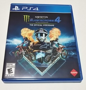 PS4●Monster Energy Supercross 4 海外版 注意事項あり