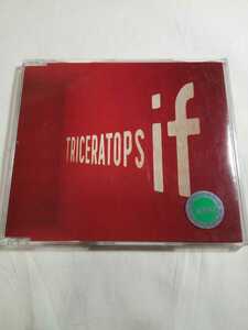 即決☆送料無料☆TRICERATOPS☆シングル☆CD☆if☆TOP OF THE WORLD☆レンタル落ち☆和田唱☆林幸治☆吉田佳史☆トライセラトップス☆