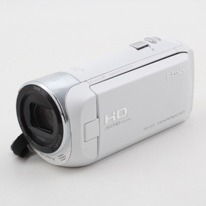 ソニー(SONY) ビデオカメラ Handycam HDR-CX470 ホワイト 内蔵メモリー32GB 光学ズーム30倍 HDR-CX470 W