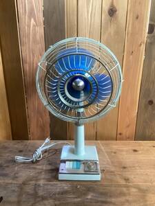 National/ナショナル 扇風機 30HD ELECTRIC FAN 3枚羽根 昭和レトロ　回転確認済み　現状品　修理前提　中古