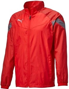 ■新品 送料込 定価8800- XL PUMA TEAM FINAL 裏トリコット 防風 撥水 ウーブンジャケット 658187 サッカー フットサル ブレーカー adidas