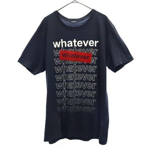 ディーゼル プリント 半袖 Tシャツ M ネイビー DIESEL メンズ