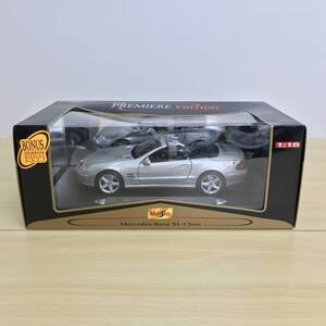 119 B-615/【1円スタート!!】Maisto メルセデスベンツ Mercedes-Benz SL-Class 1/18スケール