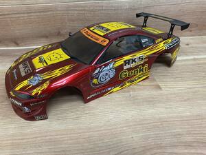 ２０　ヨコモ　1/10　HKS　RC　ラジコン　ボディ　YOKOMO　HKS　シルビア　塗装済　スペアボディ