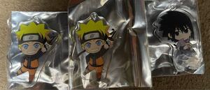 NARUTO 謝謝珍珠 アクキー　アクリルキーホルダー　ナルト サスケ 3個セット