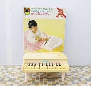 ▲ 難あり 現状販売｜ミニピアノ ミュージックトイ ピンク｜カワイ KAWAI 1107 玩具｜ JUNK 部品取り■O4752