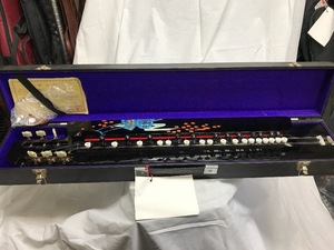 u21763　メーカー不明　PEACOK HARP ピーコックハープ　大正琴　未調整　中古