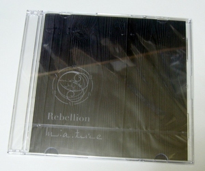 新品未開封CD　「Rebellion」 m:a.ture