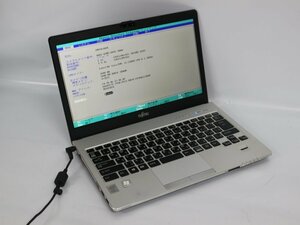 ジャンク品 ノートPC 13.3型ワイド FUJITSU LIFEBOOK S935/K FMVS03004 Core i5第5世代 メモリ2GB HDD無 USB 3.0対応 起動確認済 代引き可