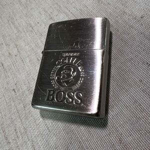 現状品　Zippo 　サントリー　ボス　コーヒー 　SUNTORY COFFEE BOSS　　１９９８年