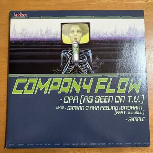 レコード COMPANY FLOW CANNIBAL OX / OPA (AS SEEN ON T.V) IRON GALAXY DJ 02 2枚組 DEF JUX EL-P カンパニーフロウ アンダーグラウンド