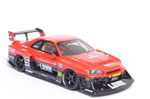 CM製 1/64サイズ LB-ER34 スーパーシルエットSKYLINE LB-ER34 Super Silhouette SKYLINE