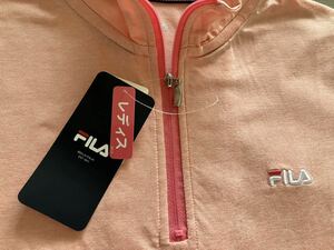 ★新品★FILA　フィラ　ジップアップ　Tシャツ　Mサイズ　￥２８３８★