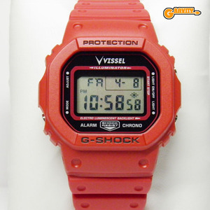 DW-5600 ヴィッセル神戸 (VISSEL KOBE) 2019年モデル レッドカラー CASIO(カシオ)G-SHOCK(ジーショック)Gショック【未使用品】