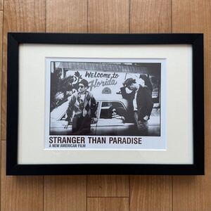 Stranger Than Paradise ストレンジャーザンパラダイス ジム・ジャームッシュ ポスター フォト インテリア ヴィンテージ パンフレット