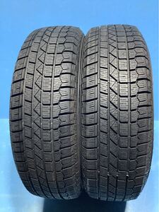 165/60R15 21年　　　　　　KENDA KR36 ICETEC NEO 中古タイヤ2本　　　　　　　スタッドレスタイヤ