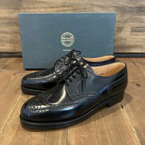 超特価 幻 新品 東欧 ALT WIEN クロケット＆ジョーンズ Crockett&Jones 製 BUDAPEST BONED CALF シューズ 紳士靴 7 E 26cm 検 VASS BALINT