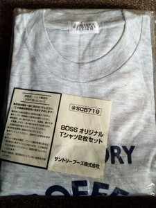 未使用　サントリー　ボス　BOSS Tシャツ サントリー SUNTORY