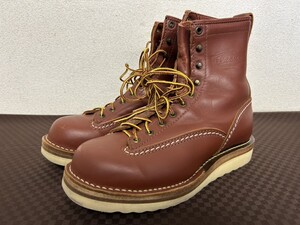 A2 WESCO ウエスコ JOBMASTER ジョブマスター 7 E 40 09 ワークブーツ メンズ 本革 革 レザー レッド系 ブラウン系 ブランド靴 ブーツ