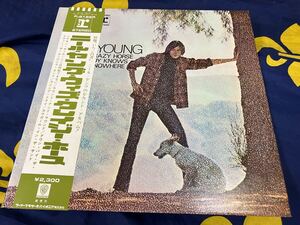 Neil Young★中古LP国内盤帯付「ニール・ヤング～ウイズ・クレイジー・ホース」