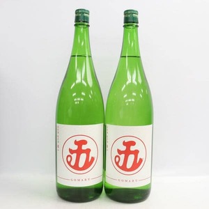 【2本セット】東一 五 GOMARU ゴマル 純米酒 14度 1800ml 製造24.10 G24K020016