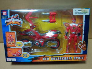 【未開封】爆竜戦隊アバレンジャー アバレッド POWER RANGERS DINO THUNDER RED HOVERCRAFT BANDAI