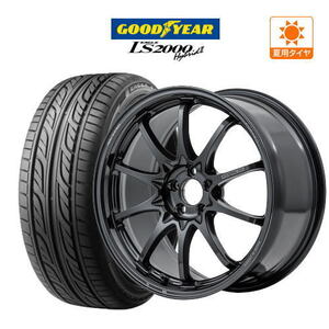 18インチ ホイール 8.0J 5穴 pcd100 114.3 レイズ ボルクレーシング CE28 N-plus グッドイヤー イーグル LS2000 HB2 225/40R18 86等