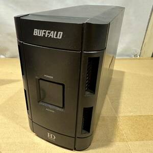 BUFFALO HD-WS2.0TU2 ？ 外付けHDD ユニット 1TBのHDD×2台搭載（2TBとして認識される） 作動品 PC認識確認済み 外付けハードディスク ①