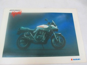 κ【送料無料】スズキ GSX250S KATANA GJ76A SUZUKI 純正 デスクマット インテリア シート カバー 刀 カタナ