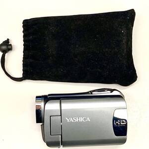 13361　YASHICA　ヤシカ　IR赤外線ナイトモード搭載　フルハイビジョンムービーカメラ　HVC-502R　★本体のみ・現状品★