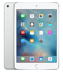 iPadmini 7.9インチ 第4世代[64GB] セルラー au シルバー【安 …