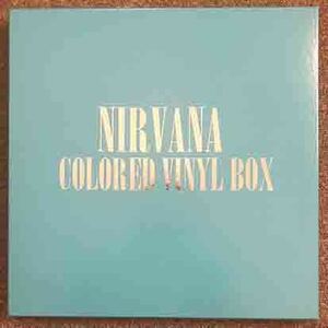 ■1994年 新品 NIRVANA - COLORED VINYL BOX 2枚組 12”LP ポスター ＆ ポストカード5枚セット付き MIRACLE MUSIC / Kurt Cobain