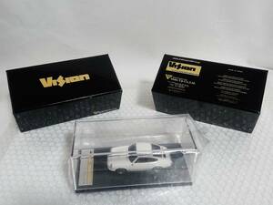 展示品+廃盤品　Make Up　VISION　1/43　Porsche 911R　1967　White/Black stripe　VM 044A　メイクアップ　ポルシェ