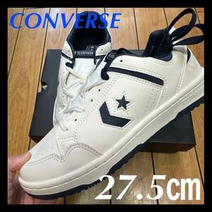 ☆新品・軽量☆CONVERSE WEAPON SK OX コンバース　ウエポン　スケートボーディング　ホワイト　ネイビー　スケボー　メンズ　スニーカー