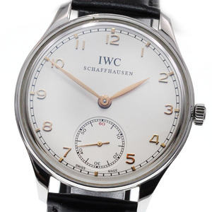 IWC SCHAFFHAUSEN IW545408 ポルトギーゼ ハンドワインド スモールセコンド 手巻き メンズ 良品 _826791