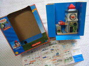 きかんしゃトーマス　THOMAS&FRIENDS　WOODEN RAILWAY　トーマス木製レールシリーズ「Clock　Tower」　99359　＠ラーニングカーブ社