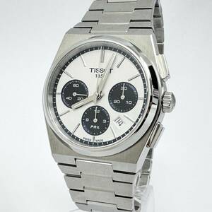 2237 TISSOT ティソ PRX ピーアールエックス クロノグラフ T137427A HK0GFX7XG 自動巻き シルバー