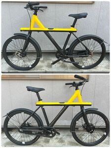 VANMOOF ELECTRIFIED X バンムーブ 電動アシスト自転車 スマートバイク 24インチ BK×YL