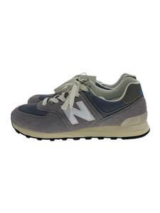 NEW BALANCE◆U574/グレー/26.5cm/GRY/スウェード