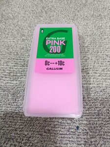 GALLIUM WAX/ガリウム ワックス extra base pink/エクストラベース ピンク 200g ホットワックス メンテナンス