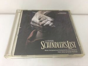 CD/SCHINDLER’S LIST Original Motion Picture Soundtrack/John Williams ltzhak Perlman/MCA/MVCM-19315/【M001】