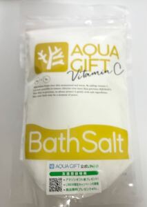 AQUAGIFT アクアギフト ビタミンC マグネシウム 約30回分 ４００g　塩素除去 入浴剤 