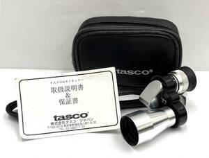 〈ホビー〉TASCO タスコ 単眼鏡 516 ケース付き　光学機器【中古/現状品】005080-③