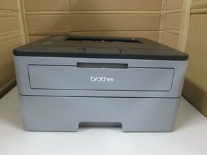 ◎中古レーザープリンタ【Brother HL-L2330D】中古トナー/ドラム付き◎2211081