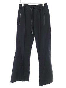 sacai サカイ 23AW Technical Jersey Pants テクニカルジャージーフレアパンツ 23-06793 ブラック 0 IT4MSMVEV4XK