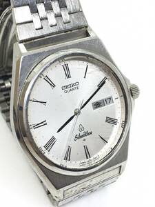 【120円】 SEIKO セイコー 腕時計 5933-7020 Silver Wave 不動品