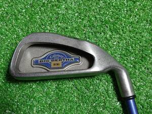 中古　単品アイアン　Callaway GOLF　キャロウェイ　BIG BERTHA　IRONS　4番アイアン　純正カーボン R 【MI-0042】