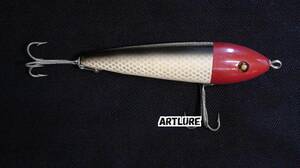 VINTAGE wooden LURE HEDDON ZARAGOSSA #6500 FLAP RIG C1931（2616-26）USA MADE #OLDLURE #ARTLURE_VINTAGE ＃ヴィンテージルアー　