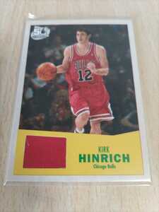 〇07-08 Topps 1957-58 Variations Relics K.Hinrich ハインリック 91